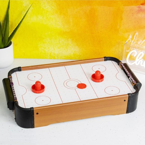 Mini tabletop air hockey game - air,