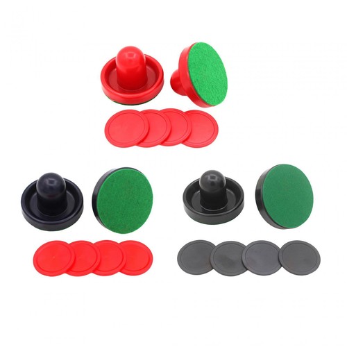 Air hockey paddles green felt - paddles,
