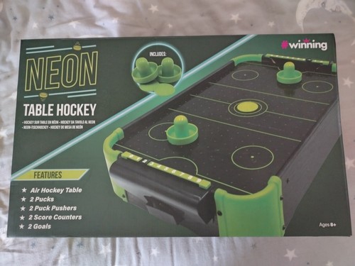 Neon air hockey table retro - neon,