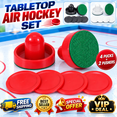 2pcs air hockey pushers - hockey,