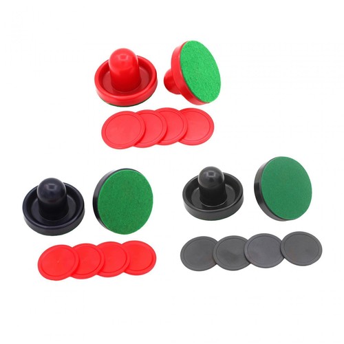 Air hockey pushers - and,