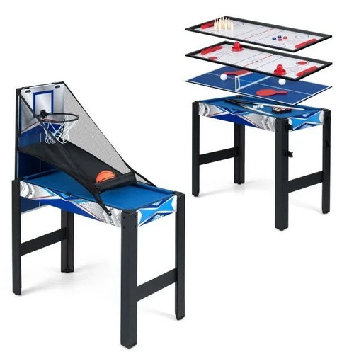 Multi game table with - 6-in-1,