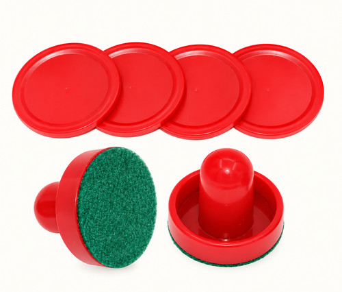 2pcs air hockey - 2pcs, pushers