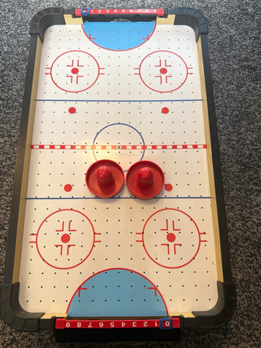 Tabletop air hockey game - hockey,