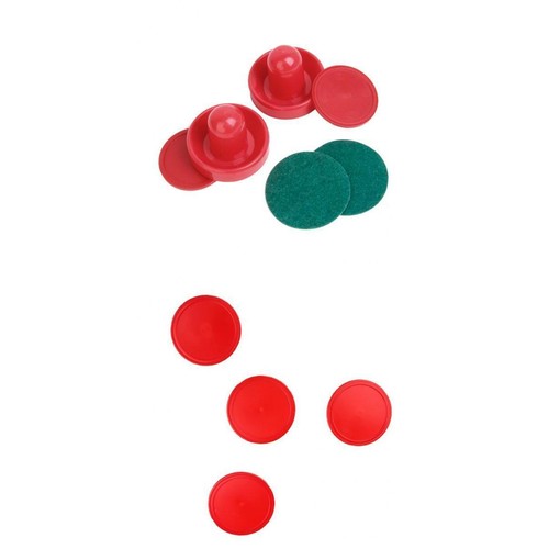 Plastic air hockey - pushers, and