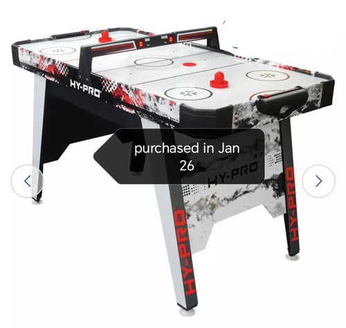 Pro air hockey table game - hy-pro,