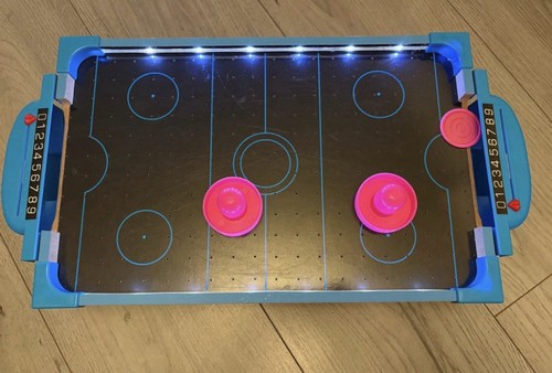 Table top light air hockey - top,